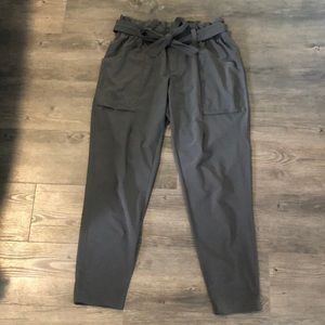 Athleta Skyline pant, green/grey